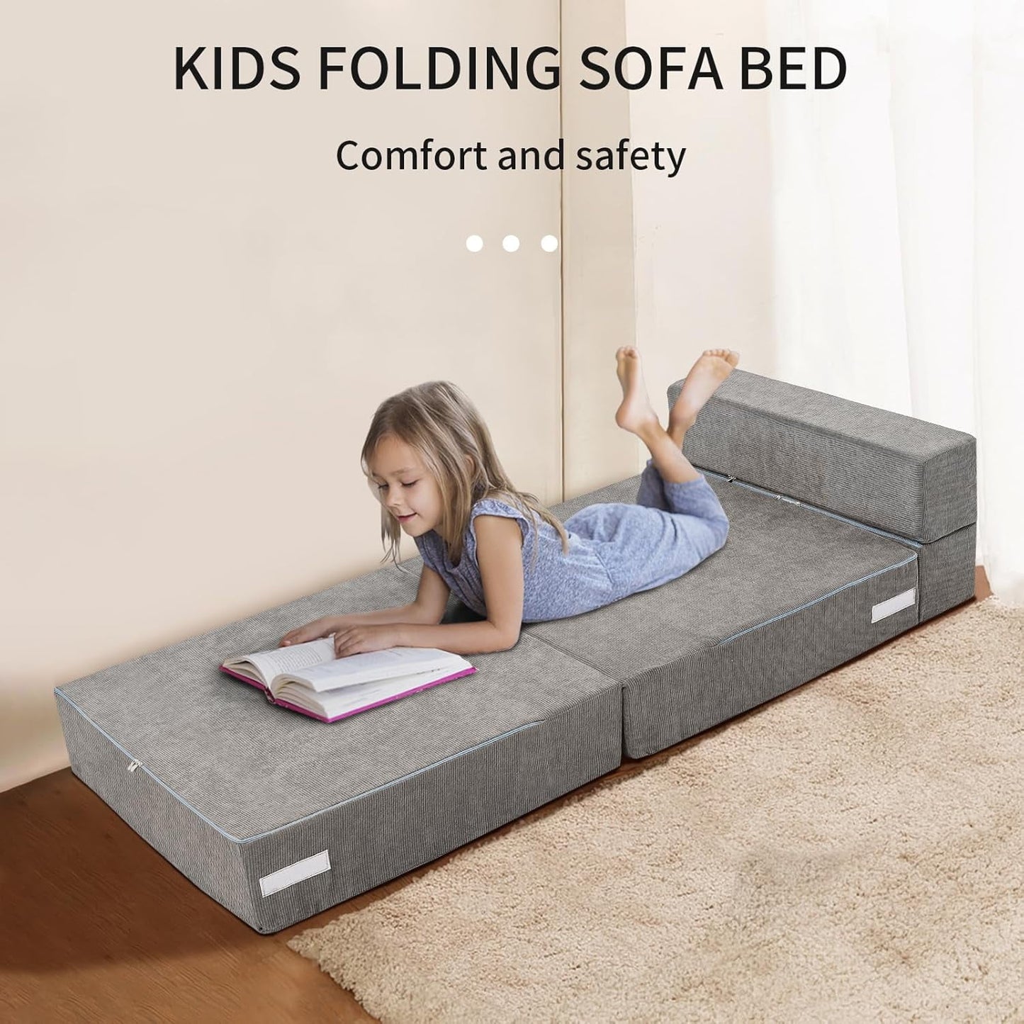 Lilypelle Kids 6" Folding Sofa Bed Floor Mattress