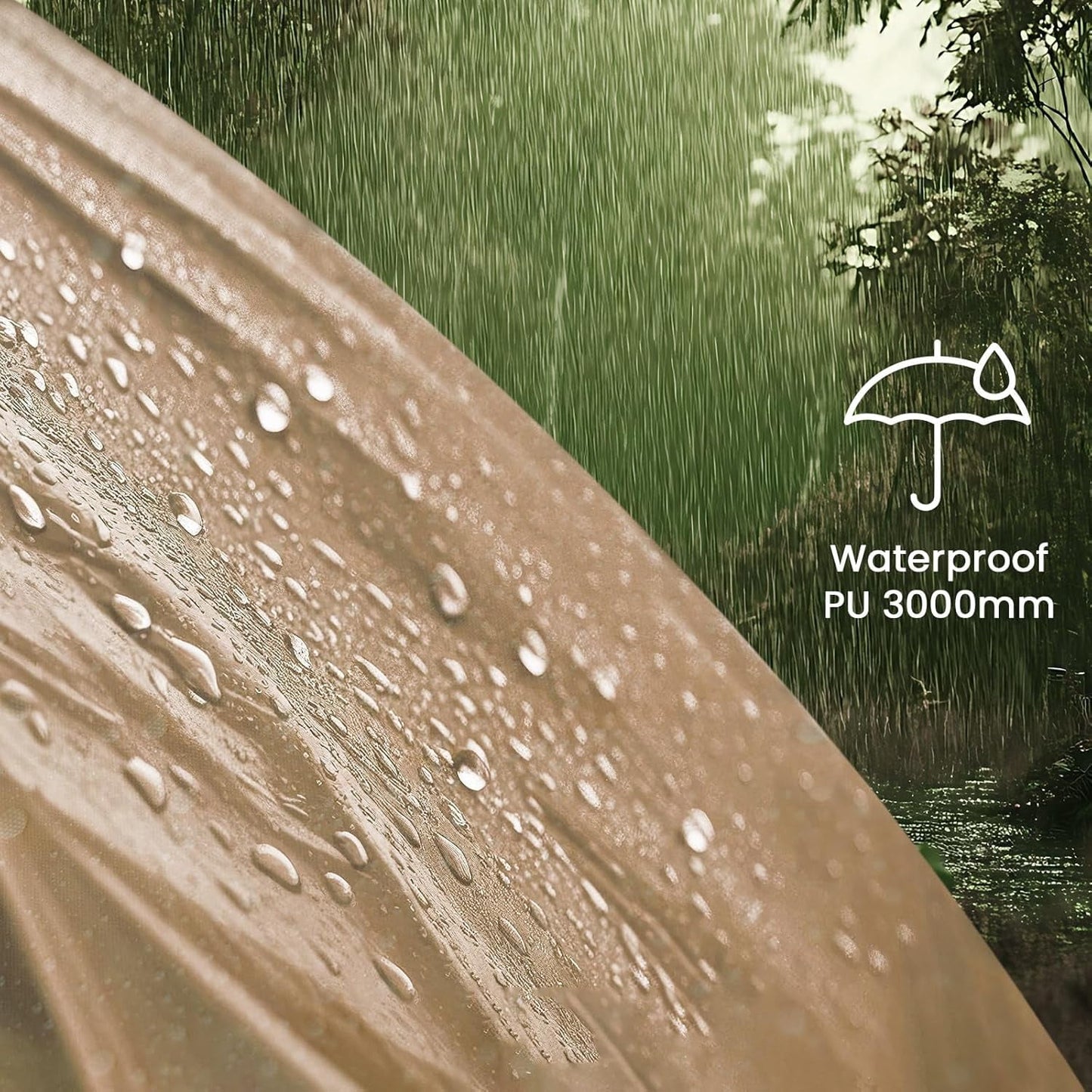 Lilypelle 2-4 Person Blow Up Inflatable Tent with Canopy, Instant Setup Hot Tent, Waterproof Inflatable Camp Tent with Hand Pump, All-Weather Glamping Inflatable House